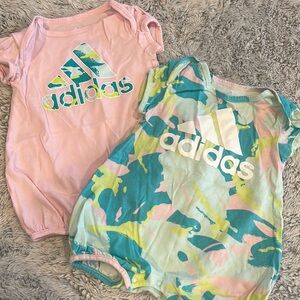 2 x 6M Adidas rompers